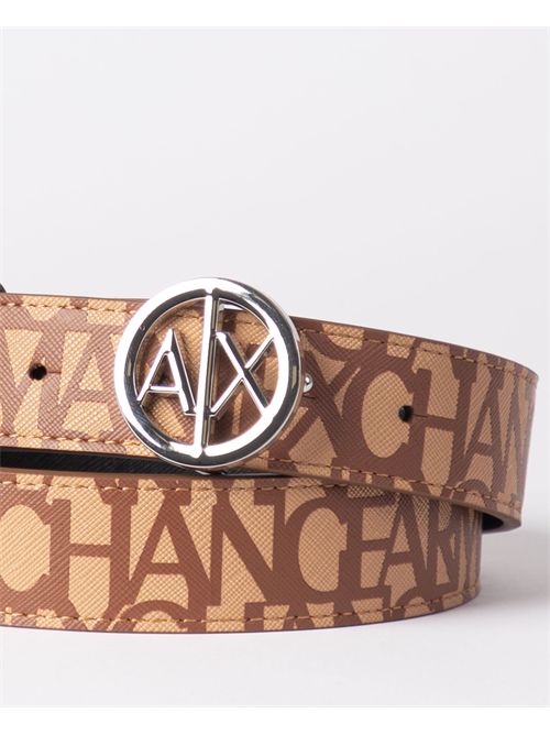 Ceinture en cuir écologique AX avec logo ARMANI EXCHANGE | 941153-CC757F2012